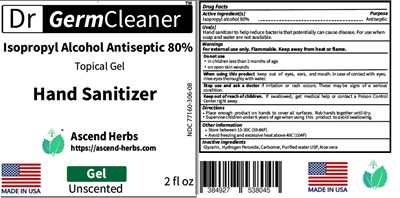 59.1471ml Ndc 77160-306-08 (07   Fda Keychain Gel Bottle Unscented)